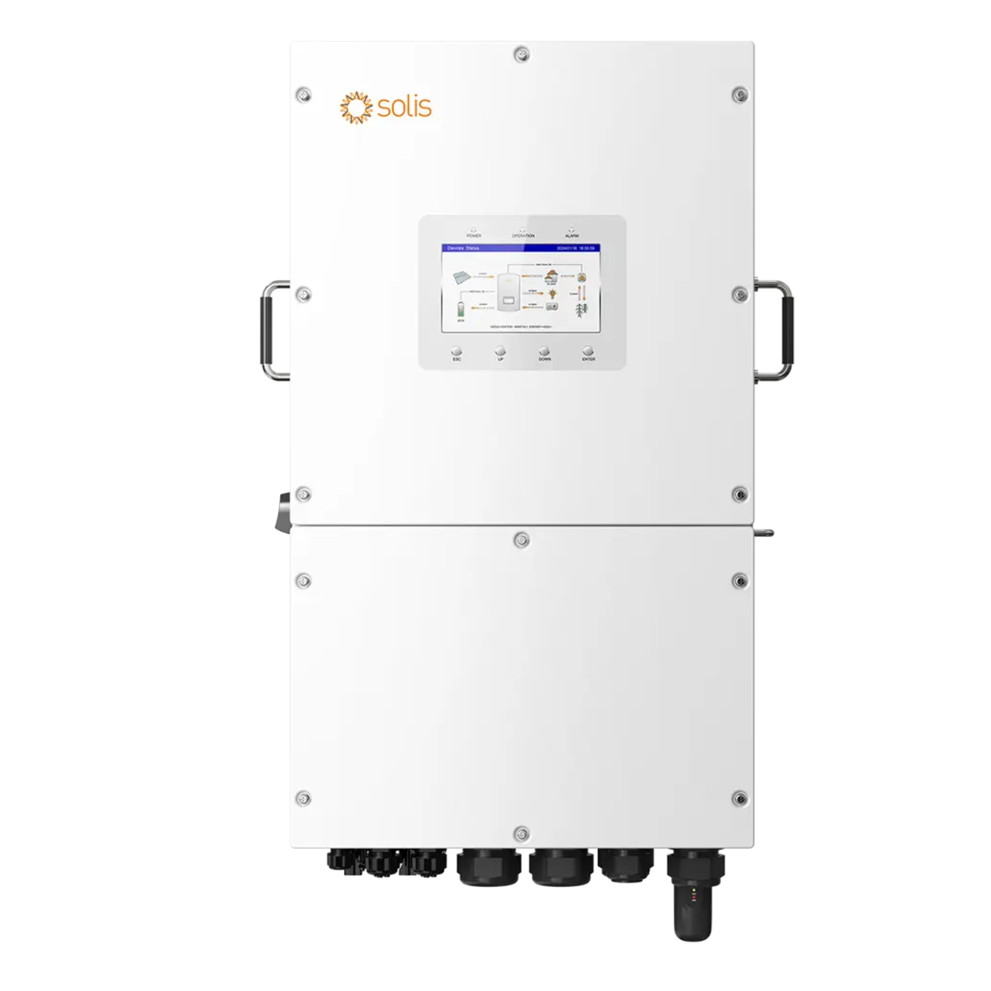 12kW Energy Storage Solar Solis Inverter S6-EH1P12K03-NV-YD-L Hybrid High Power for Residential Home