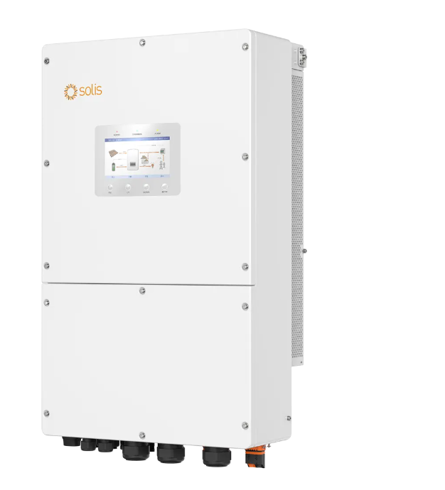 50kW Solis 3 Phase S6-EH3P50k-H 4 MPPT Lithium 150-850V Energy Storage Inverter for Residential Solar System